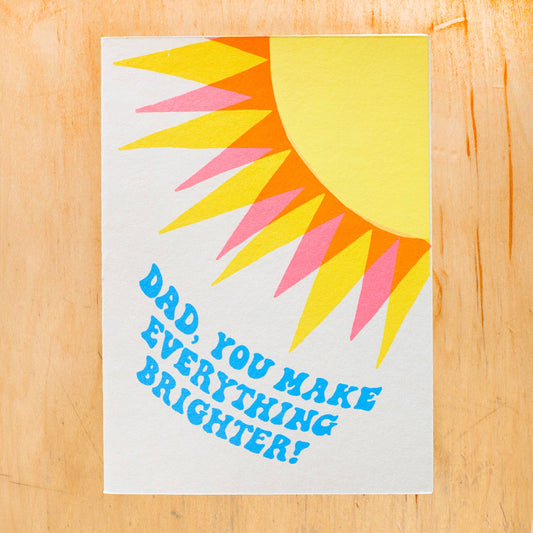 Brighter Father's Day Card
