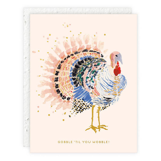 Gobble Gobble Thanksgiving Card