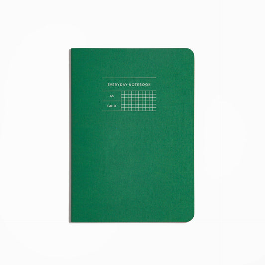 Everyday Green Grid Notebook