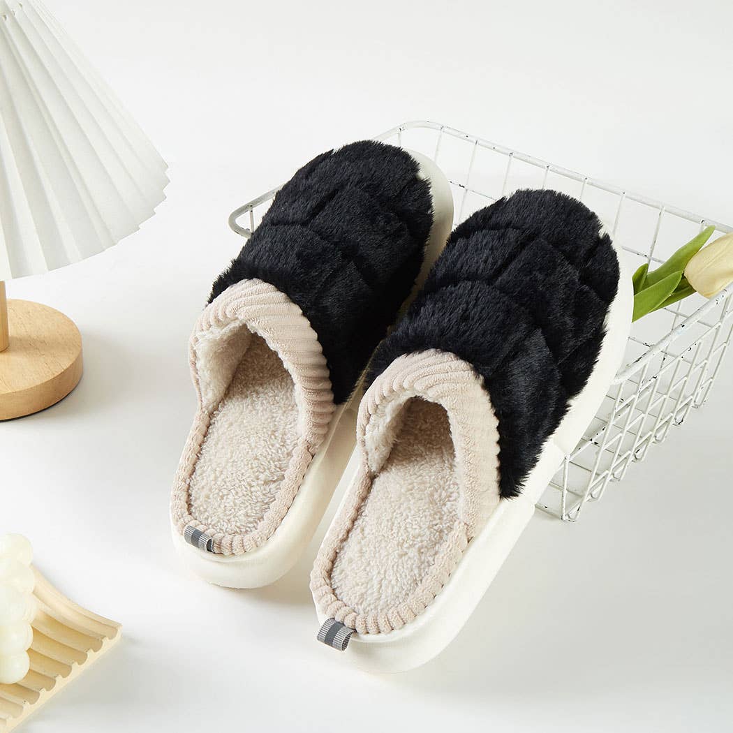 Faux Fur Slippers