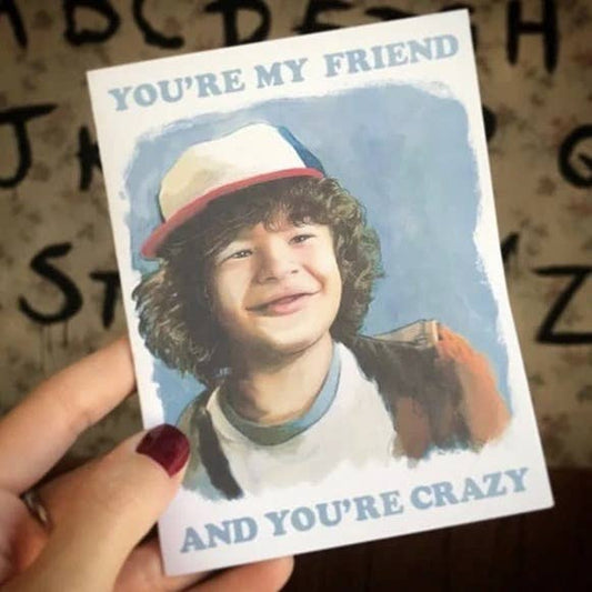 Stranger Things Dustin Card