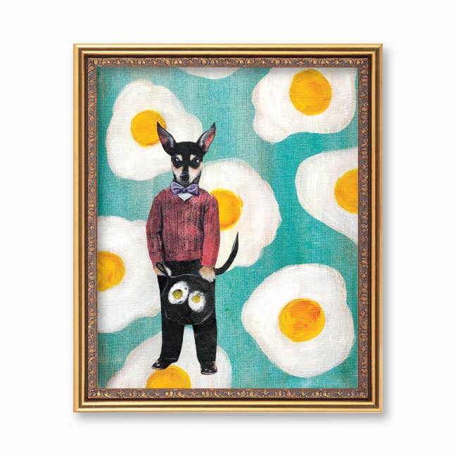 Chihuahua Egg Boy 8x10" Art Print