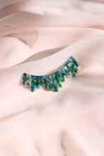 Emerald Aurora Hair Clip