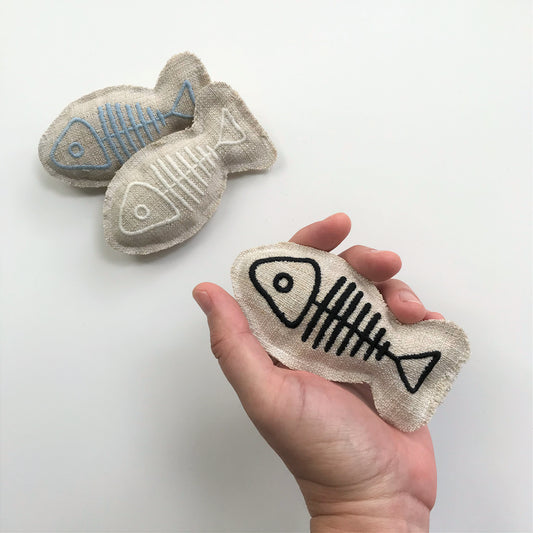 Fish Catnip Toy (Multiple Colors)