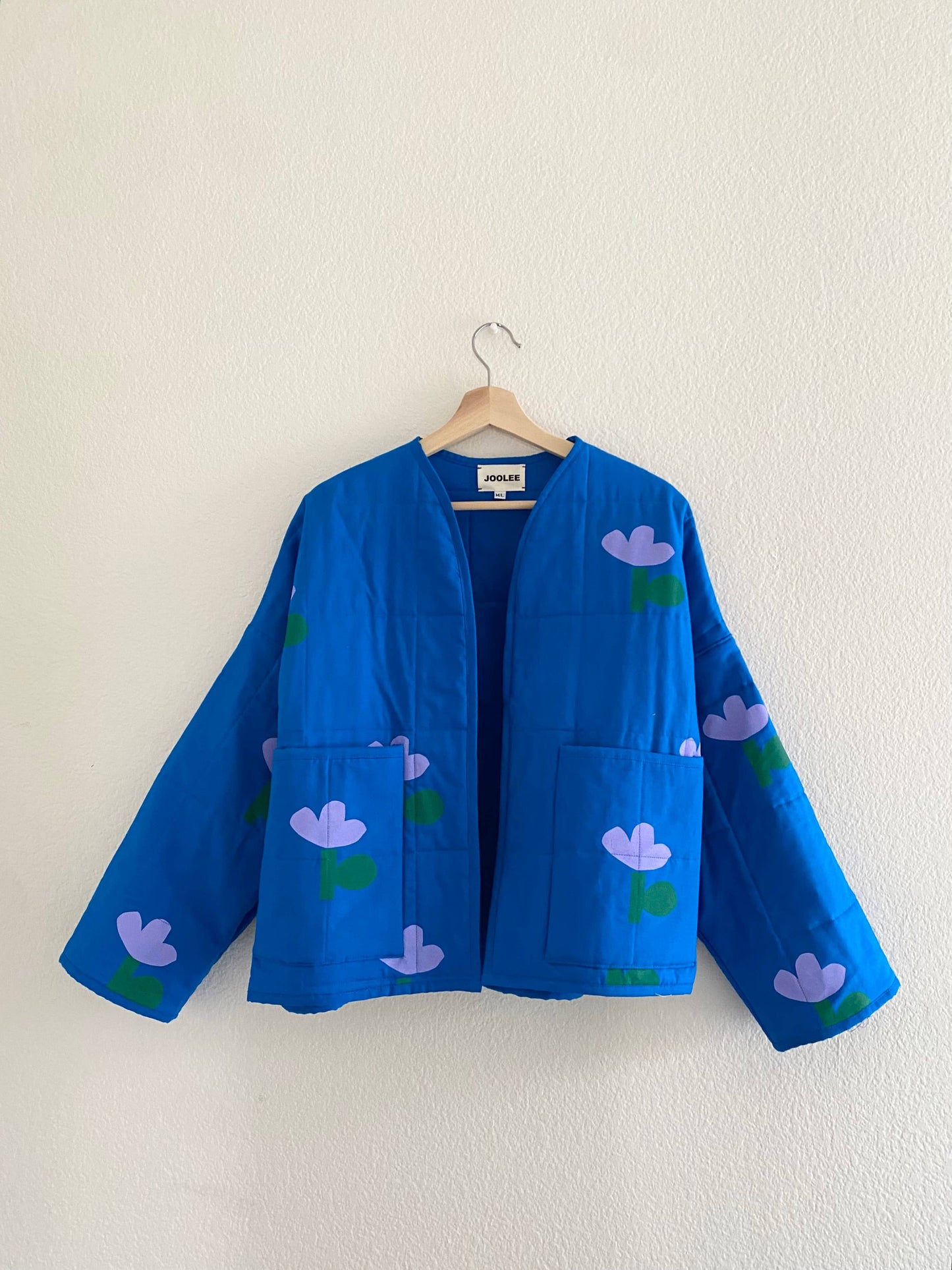 Blue Quilting Jacket