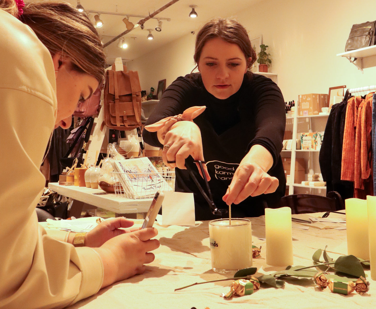 Private Event: Clean Candle Making Workshop with Upcycled Cocktail Glasses - Saturday May 20th at 6pm