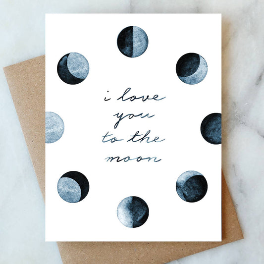 To the Moon Card