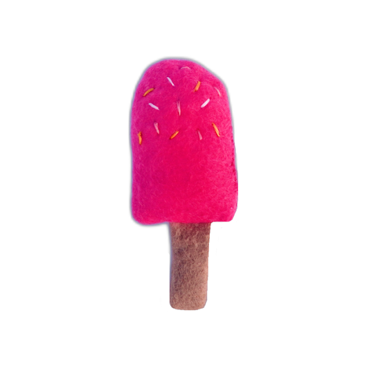 Ice Cream Felt Cat Toy