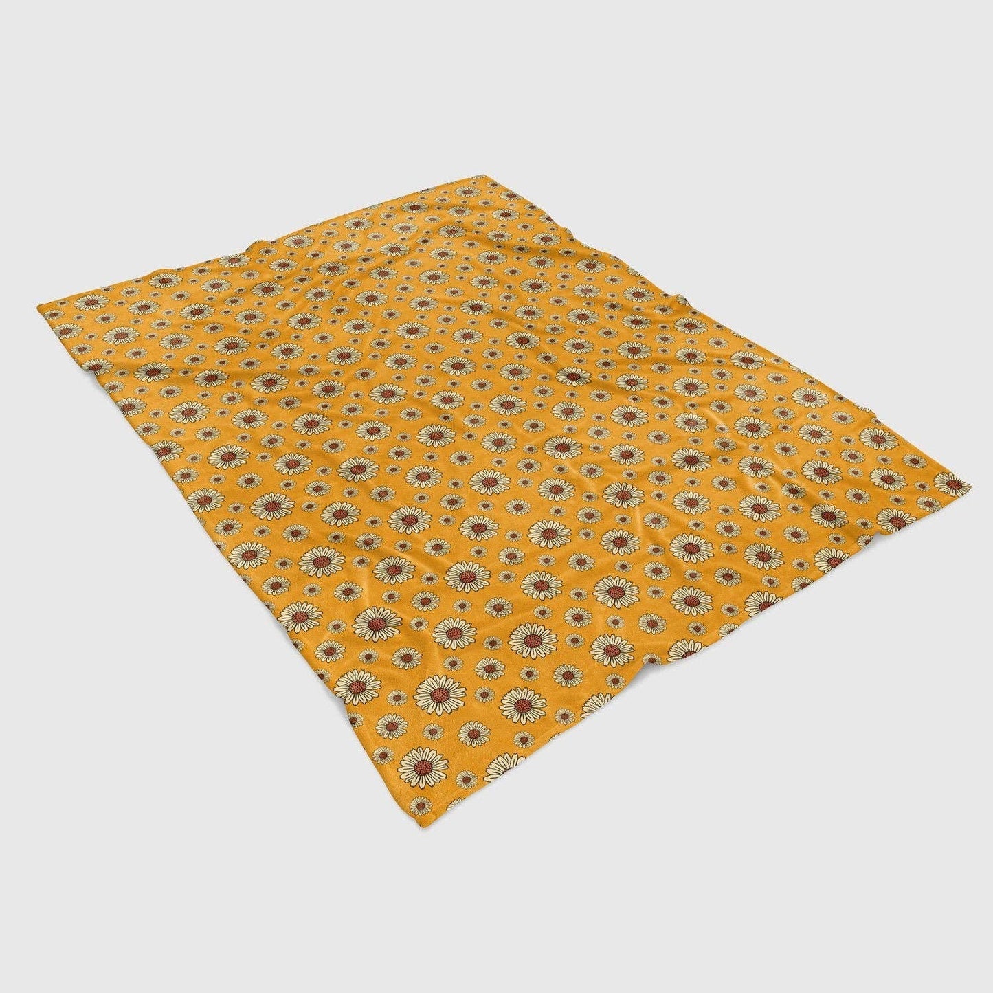 Sunflower Retro Blanket