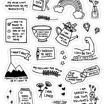 Affirmation Sticker Sheet