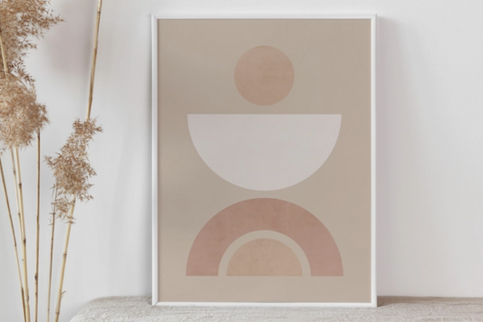 Abstract Shapes Print