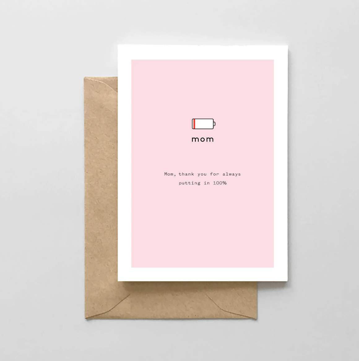 Mom Battery Card