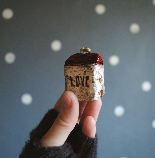 "Love" Housewarming Christmas Ornament