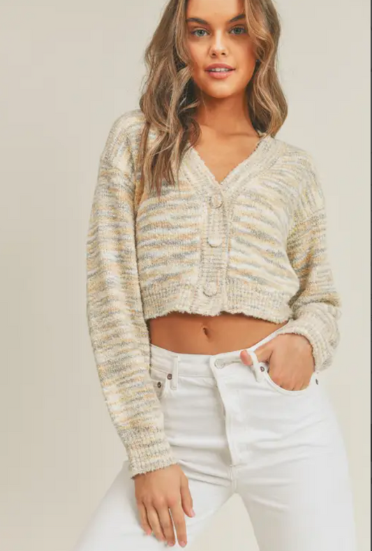 Super Soft Chenille Cardigan Sweater