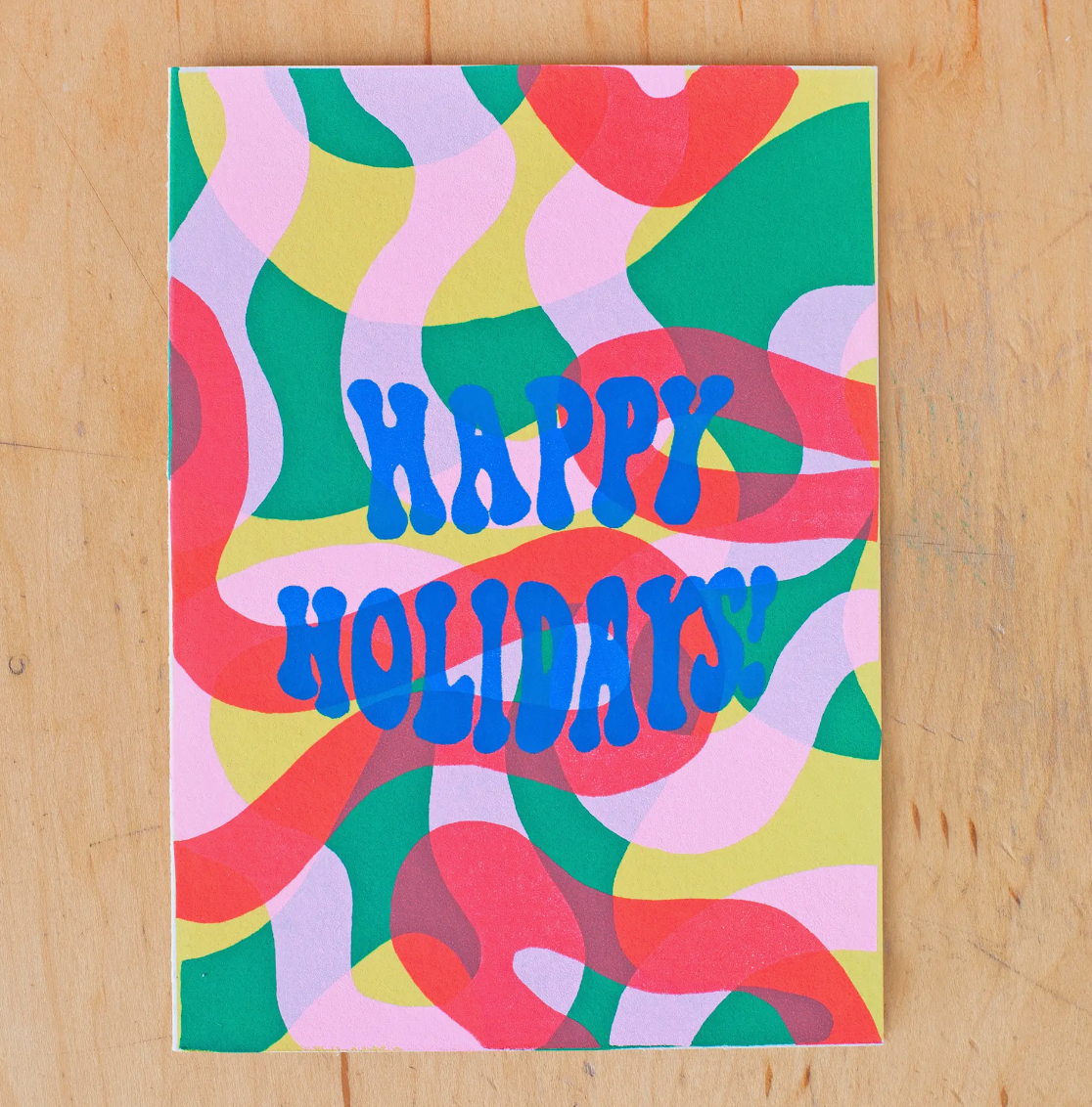 Groovy Holiday Card