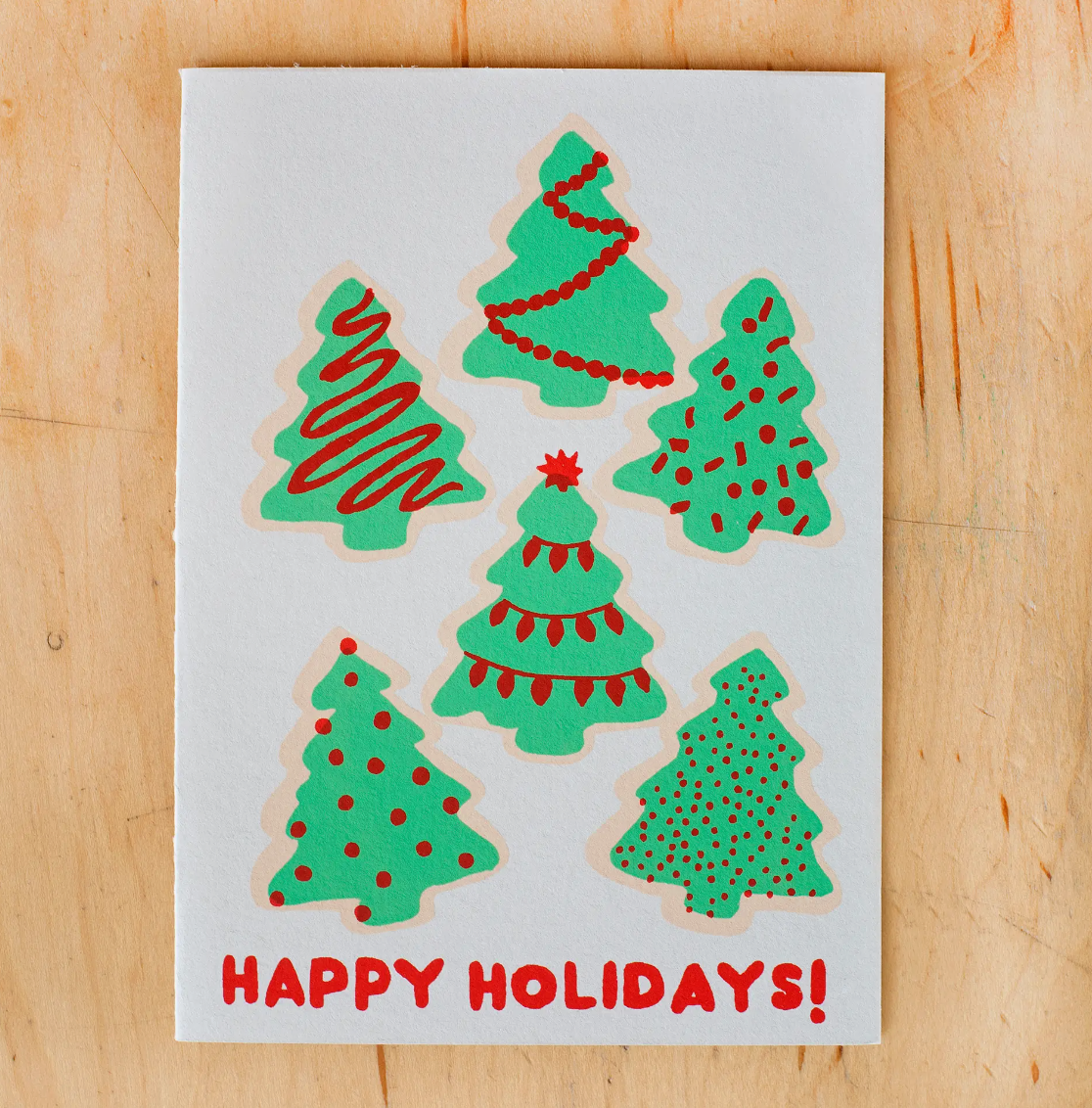 Holiday Cookies Card