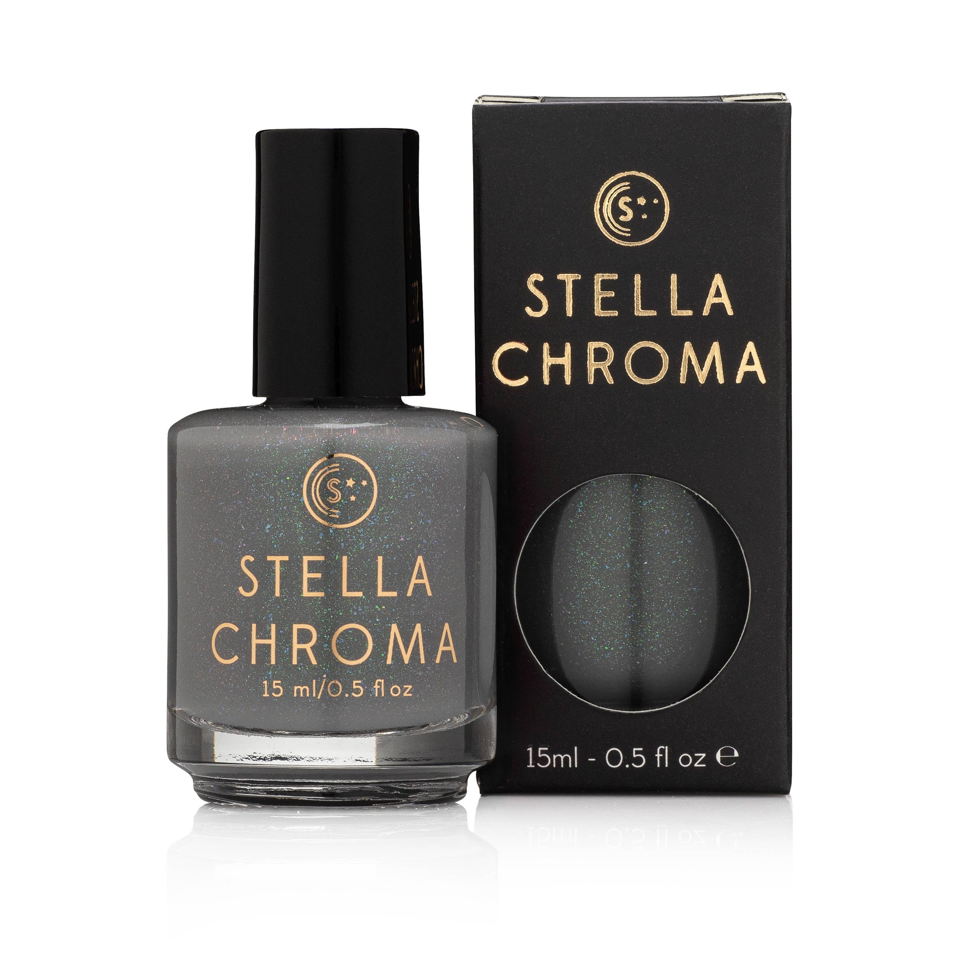 blue green shimmer vegan nail polish