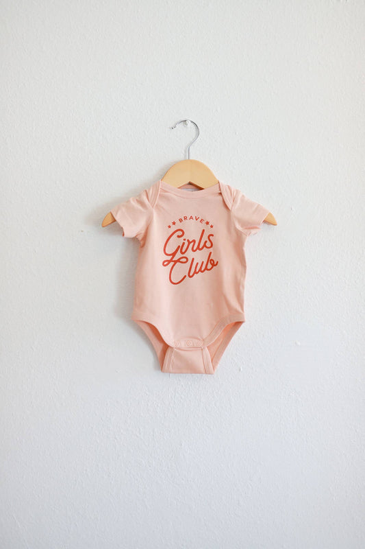 Brave Girls Club Baby Onesie