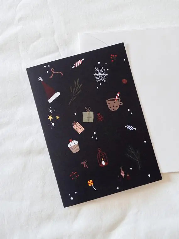 Christmas Spirit Greeting Card