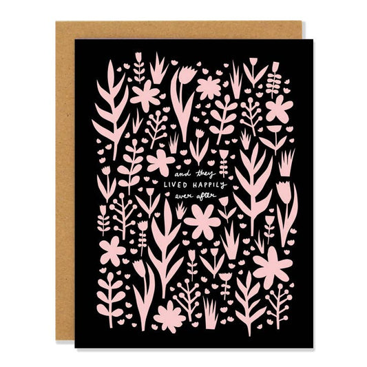 Wedding Flower Card