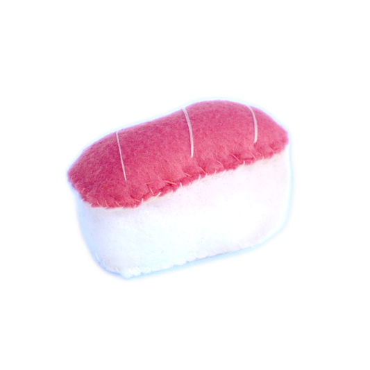 Salmon Nigiri Felt Cat Toy