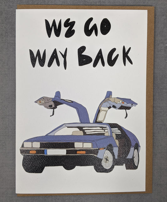 Back to the future gift card 