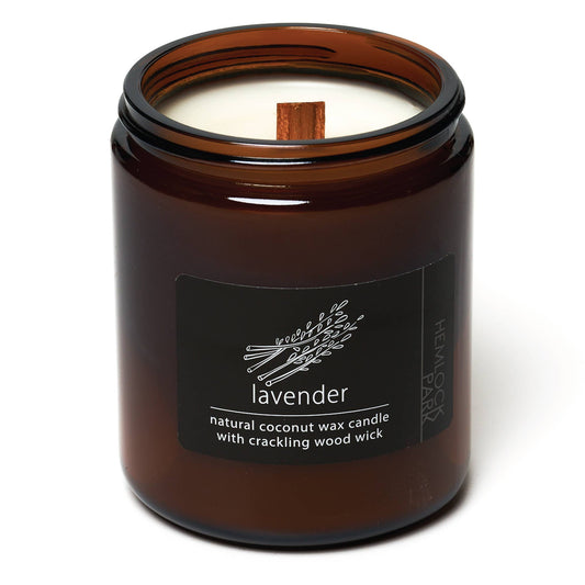 Lavender | Wood Wick Coconut Wax Candle