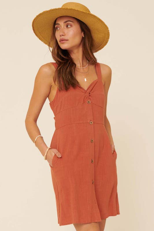 Chandler Sleeveless Mini Dress