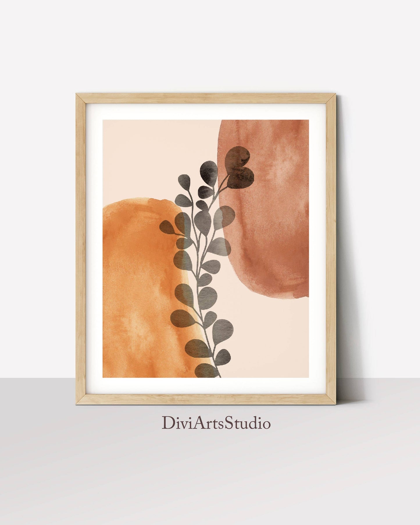 Modern Eucalyptus Art Print