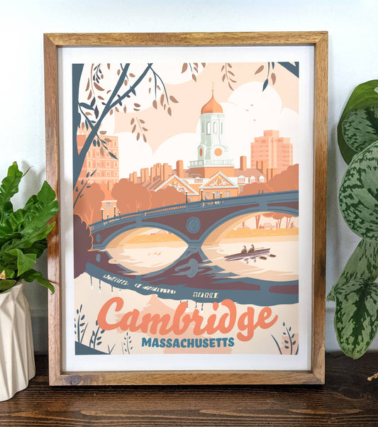 Cambridge, Massachusetts Print