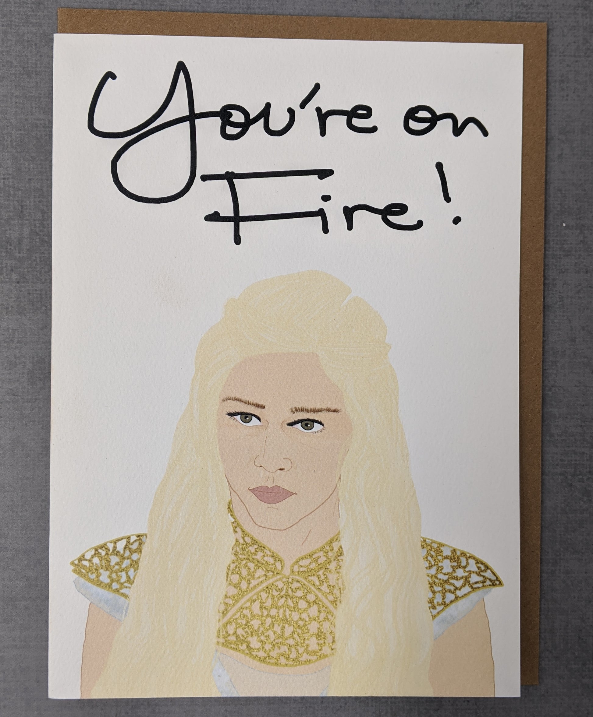 Game of Thrones Daenerys gift card