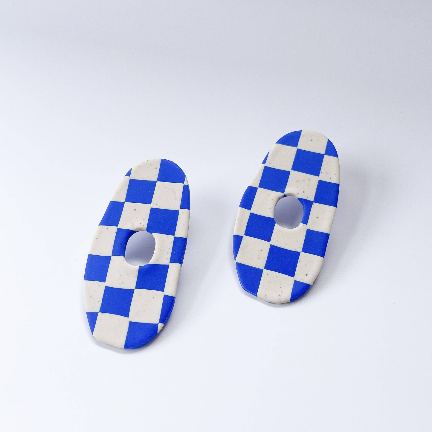 Ida in Checkered Cobalt