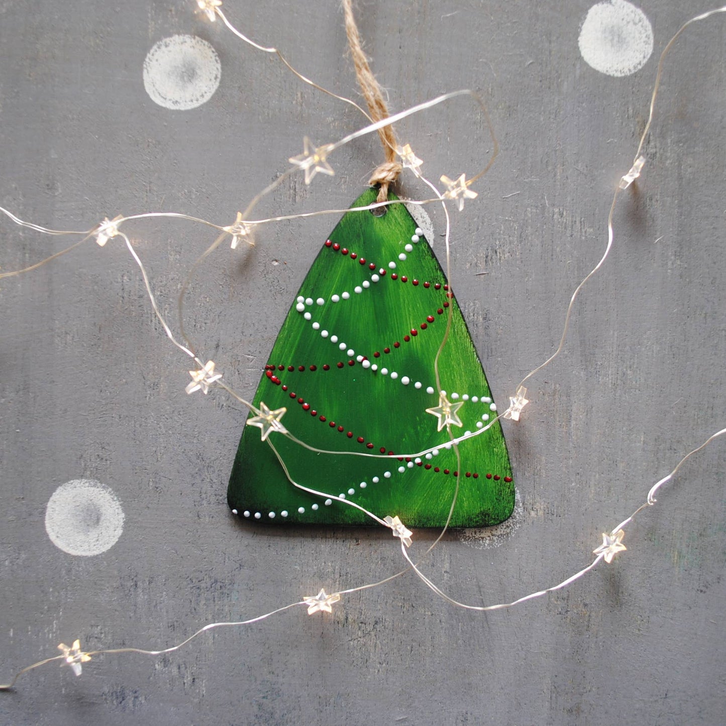 Primitive Christmas Tree Ornament