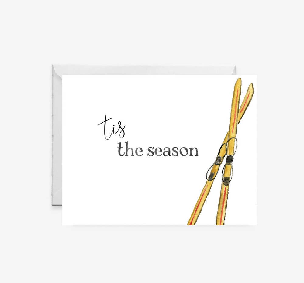 Ski Season Holiday Note Sets -