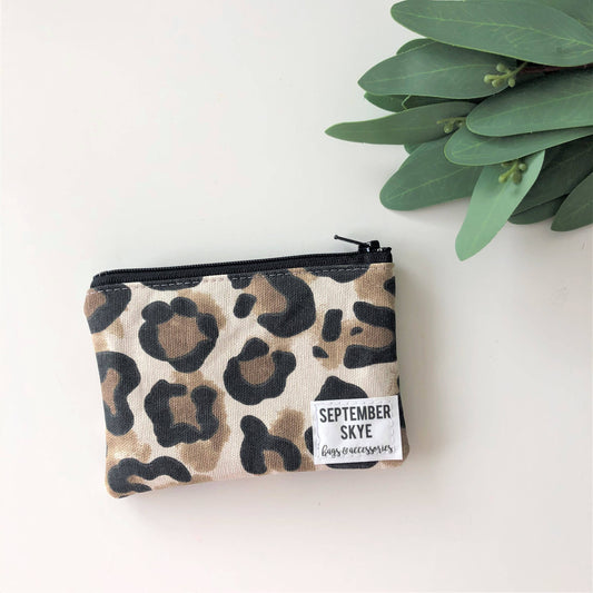 Leopard Mini Coin Purse