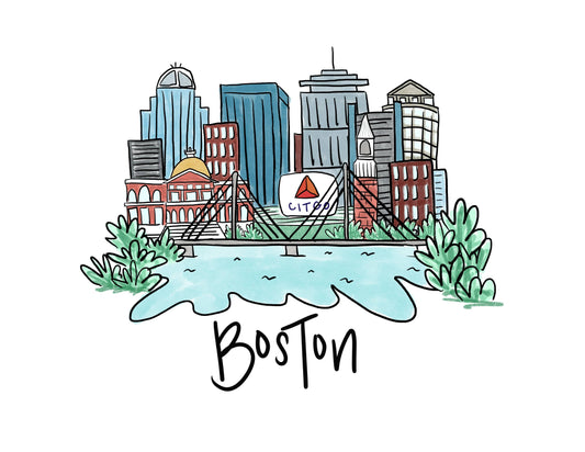 Boston Greeting Card