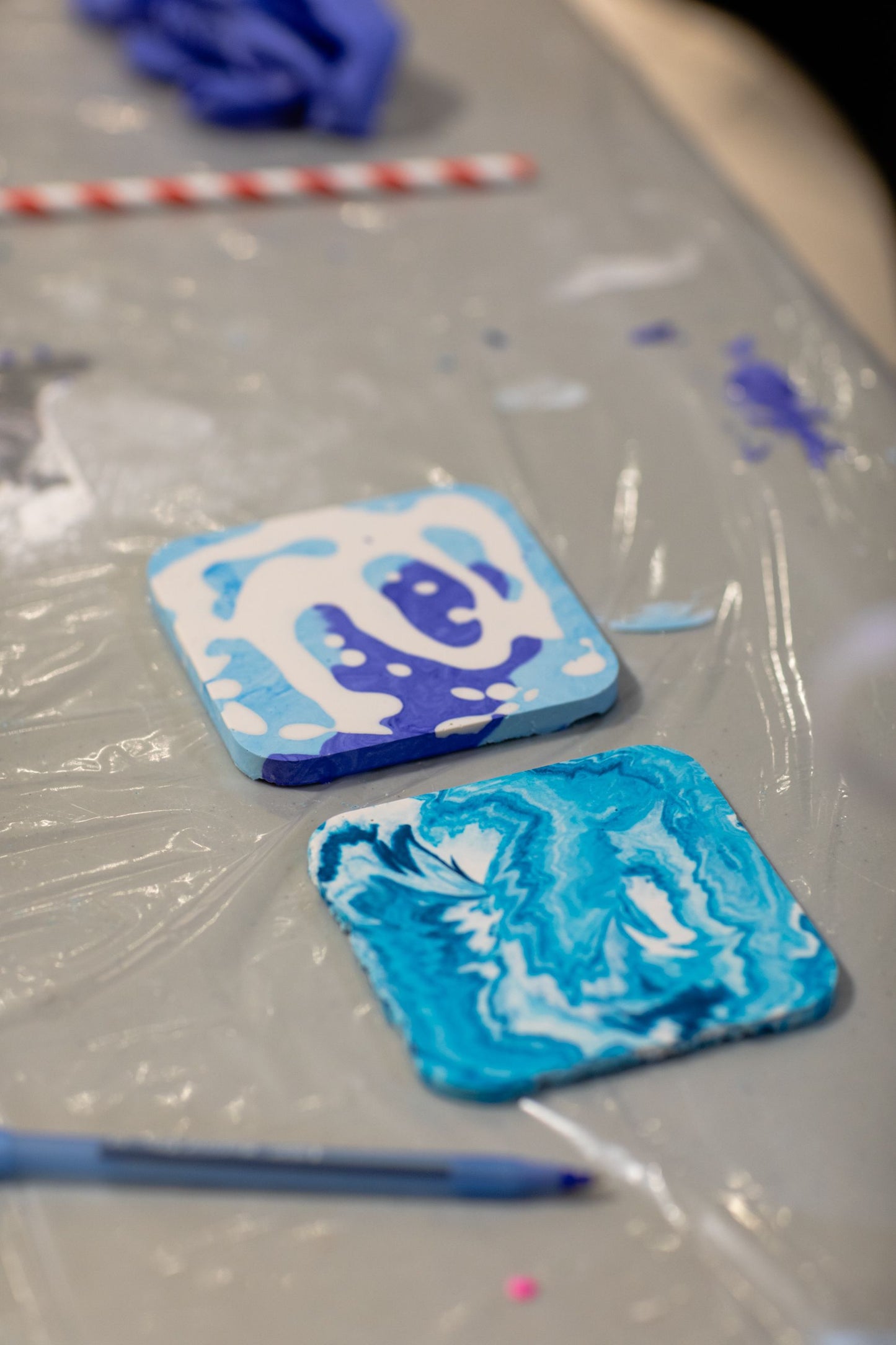 Eco Friendly Aqua Resin Coasters Workshop - Wednesday May 10th at 7pm