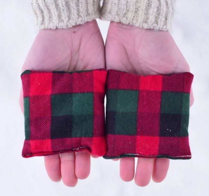 Plaid Handwarmers