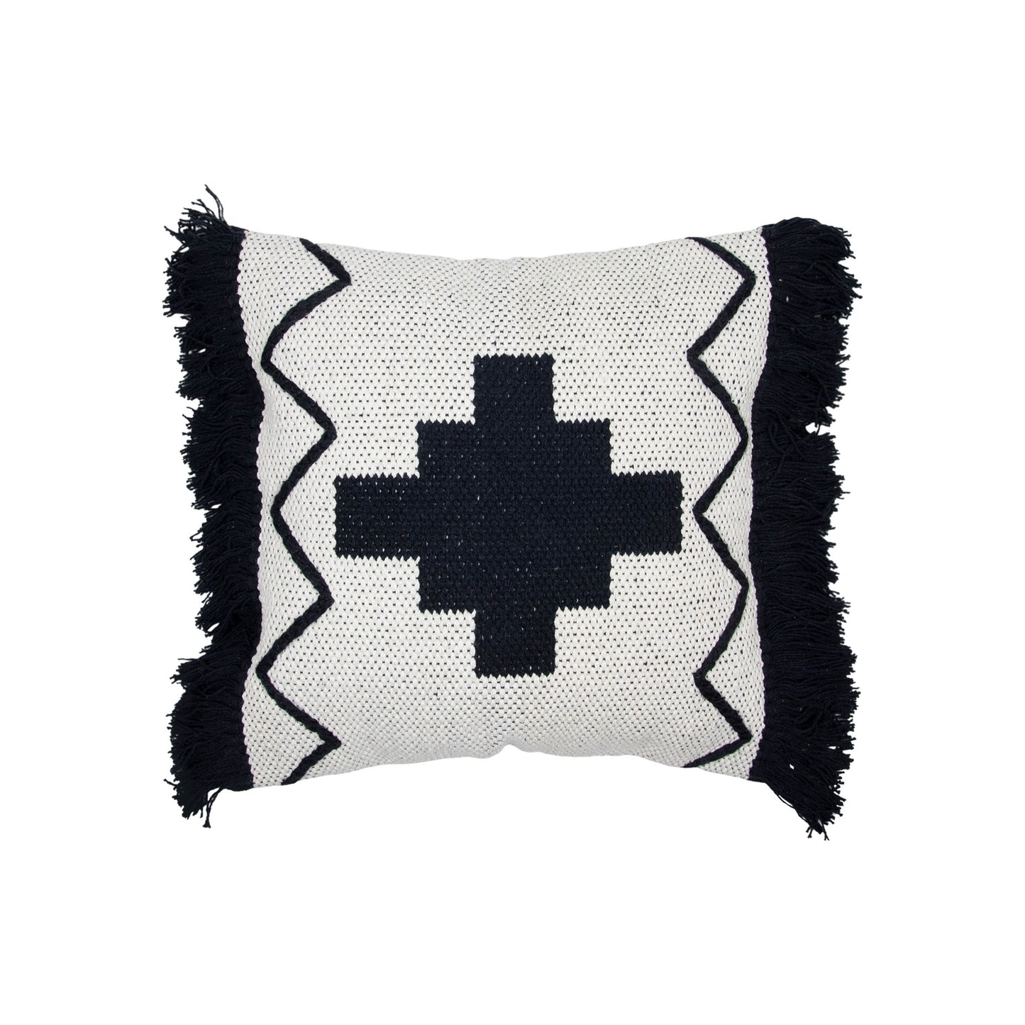 Hand Woven Fringe Pillow