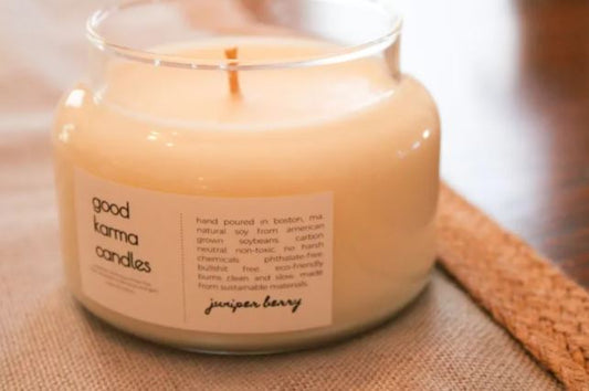 juniper berry soy candle