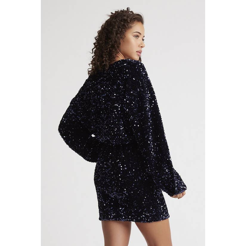 sequin dress